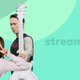 Pokimane and Matt Heafy Posing With Streamlabs